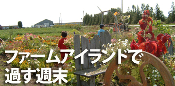 ファームアイランドで過す週末