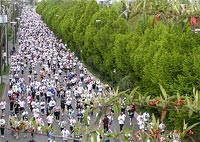 皆で走ろう、Vancouver Sun Run